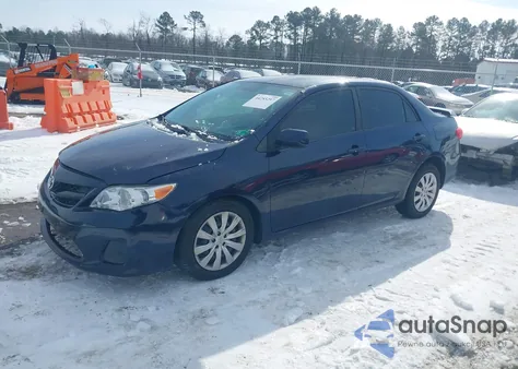 2012 Toyota Corolla Le из США, поврежденный, VIN 5YFBU4EE1CP009163